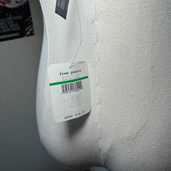 NWT Intimately Free People Midnight Cowboy Scuba V-Neck Bralette - Picture 9 of 11